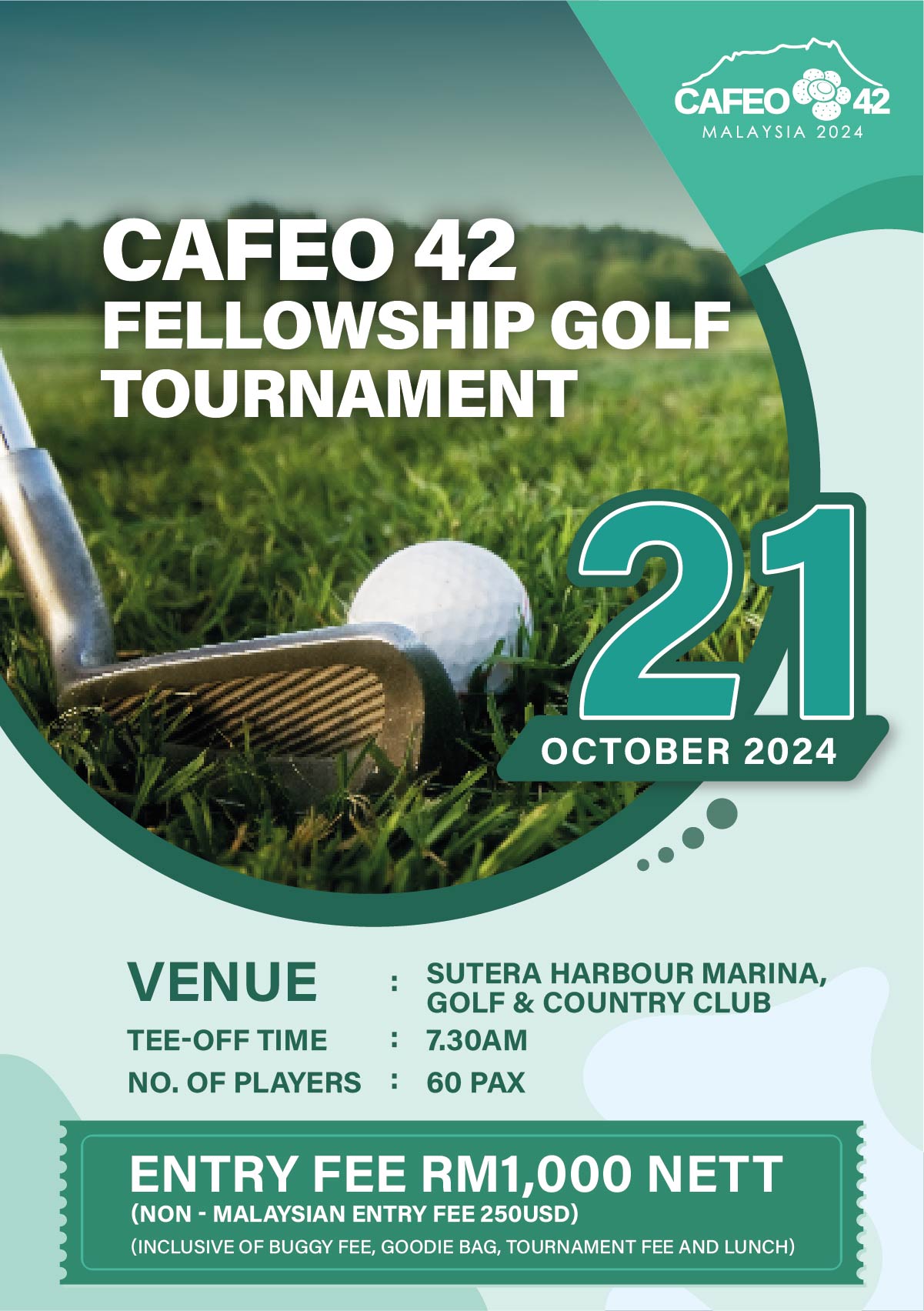 Golf Tournament - CAFEO 42, Malaysia